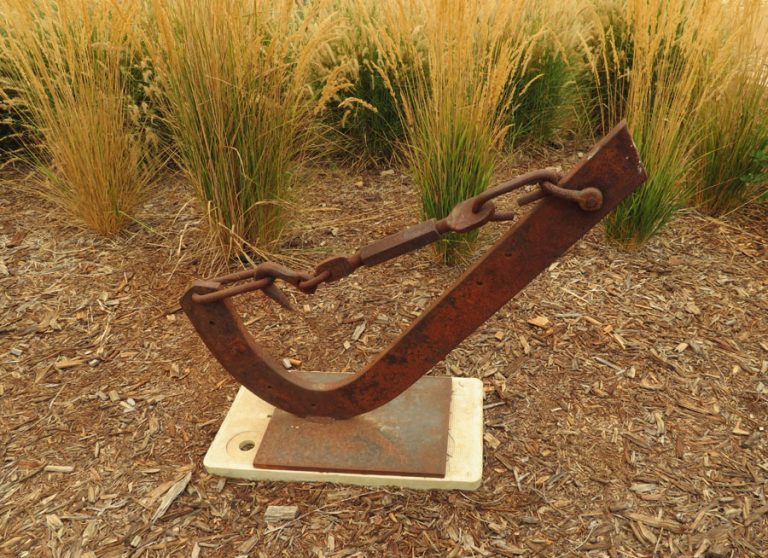 Jay - welded steel and found objects - $ 2500