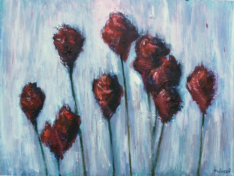 neoFlora, Oils, 24'x18', $700