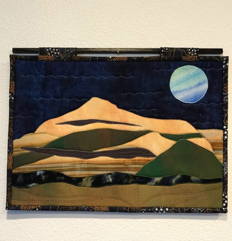 North Rim art quilt 11x15 inches-NFS