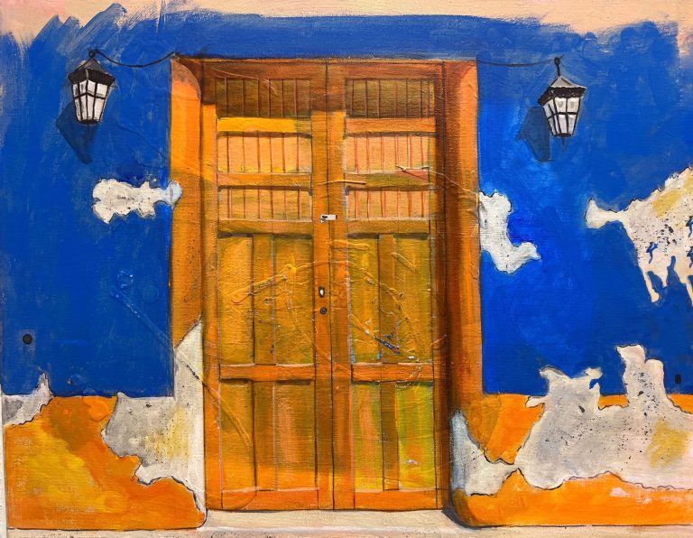 Orange Door, Yucatan