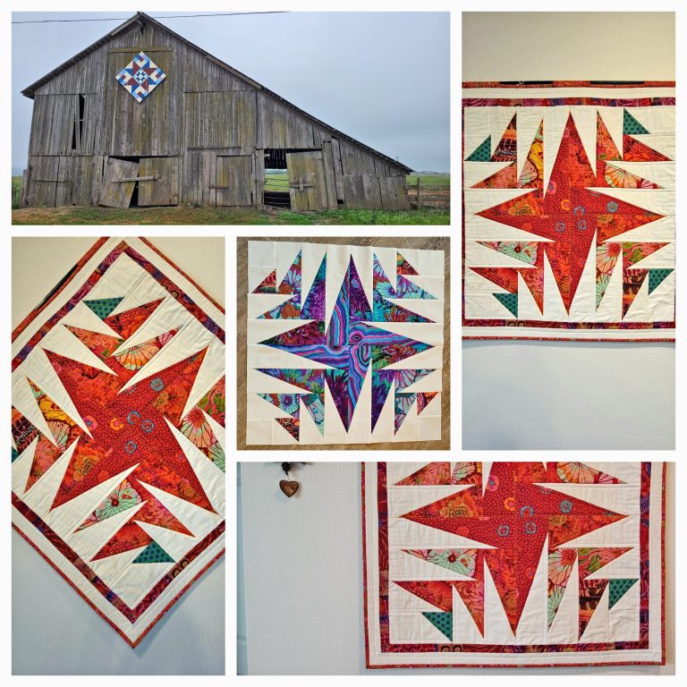 Barn Quilts inspiration and sewn
