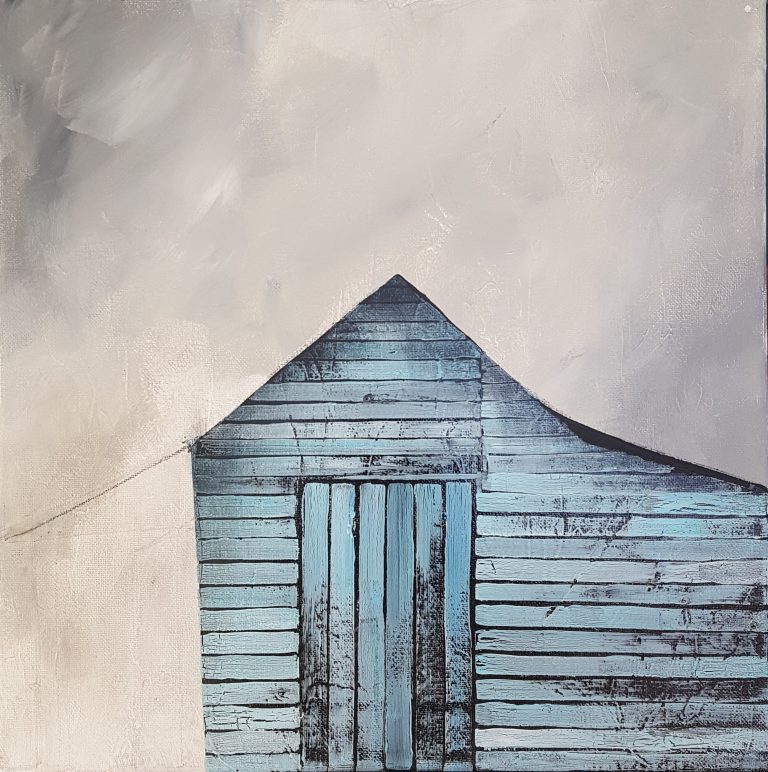 April / Acrylic on canvas / 12' x 12' / $250