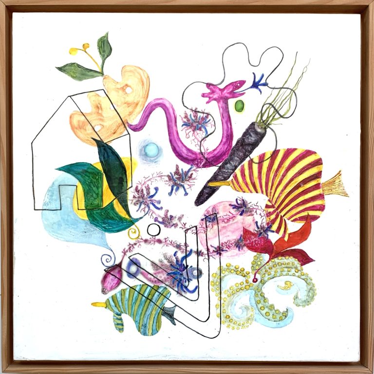 Bliss XXIV, 16"x 16" 500.