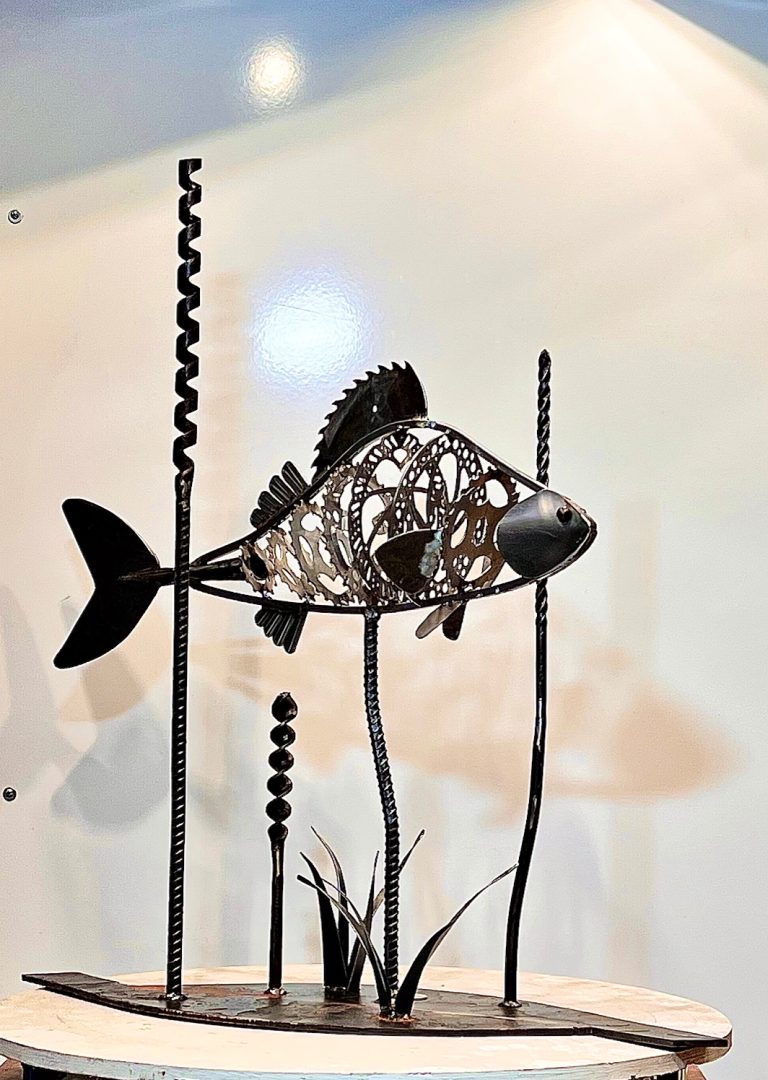 Perch in Grass #341 30" tall $275