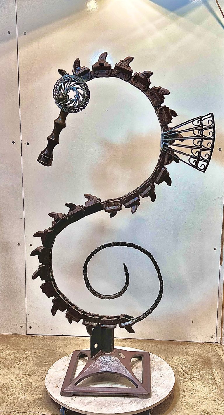 Seahorse #368 62" tall $625