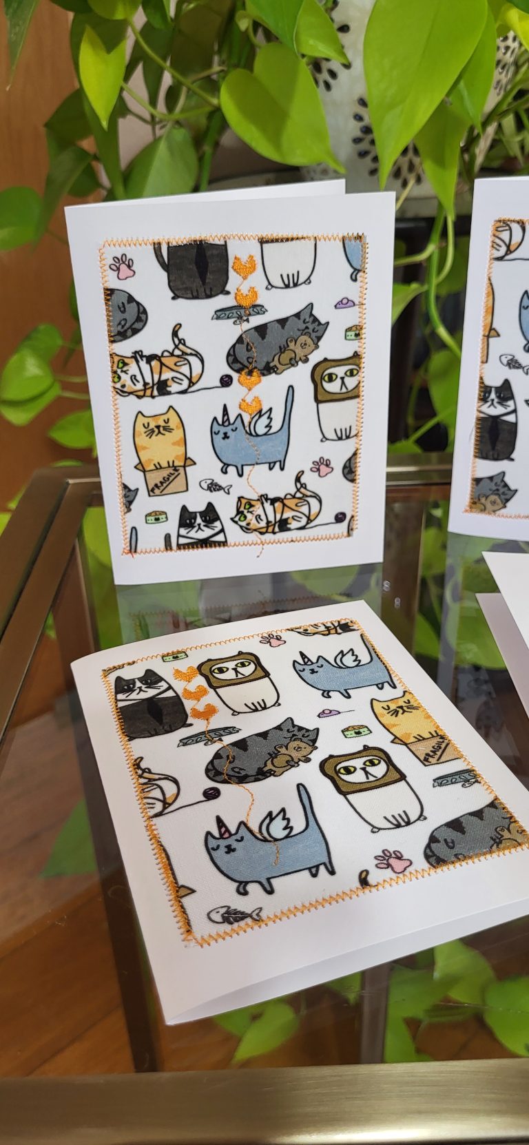 Quilted Greeting Cards $5 per card