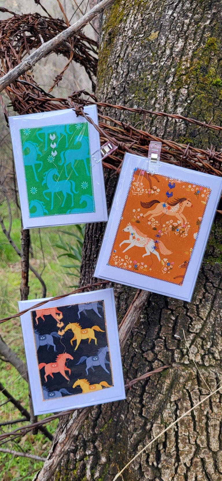 Quilted Greeting Cards $5 per card